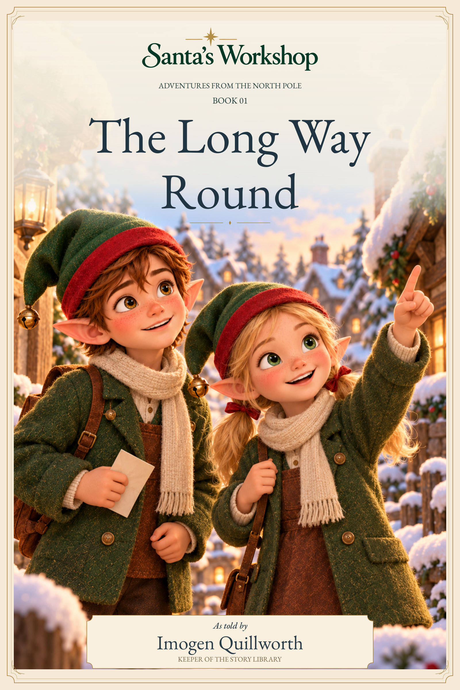 The Long Way Round, illustrated book cover