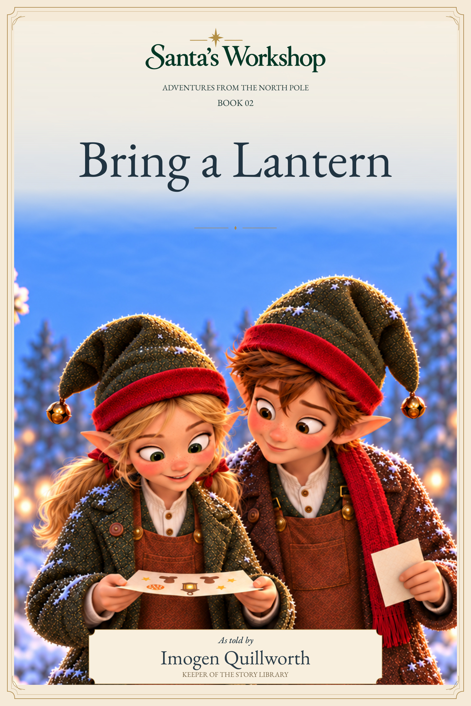 Bring a Lantern, illustrated book cover